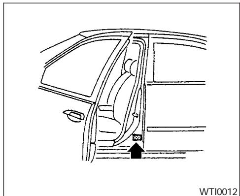 NISSAN SENTRA 2003 - NUMERO D'IDENTIFICATION DU VEHICULE (NUMERO DU CHASSIS) - 3