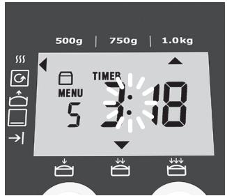 ELECTROLUX EBM 8000,  EBM8000,  EBM8000 - A késletetett inditás ① funkció - 3