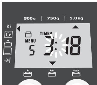 ELECTROLUX EBM 8000,  EBM8000,  EBM8000 - Trykk pa tidtakingsknappen - 1