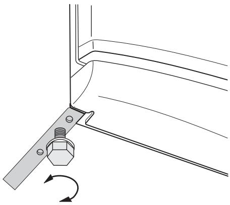ELECTROLUX ERB36533W - Distanzstücke hinten - 2