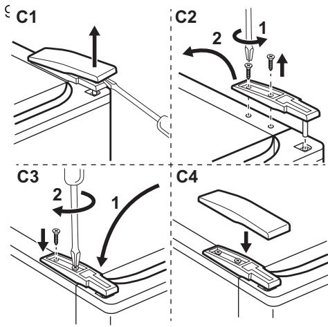 ELECTROLUX ERB36533W - Wechseln des Türanschlags - 4