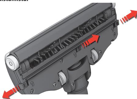 ELECTROLUX ZUS3932G ULTRA SILENCER - Moottoroidun harjasuulakkeen puhdistaminen - 1