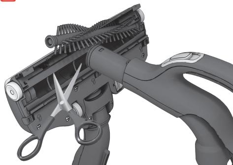 ELECTROLUX ZUS3932G ULTRA SILENCER - Nettoyage de la brosse rotative motorisée (suivant les modèles) - 2