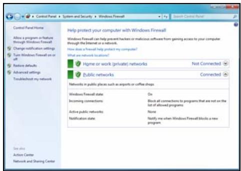 PACKARD BELL EN LJ65 - Pare-feu Windows - 2