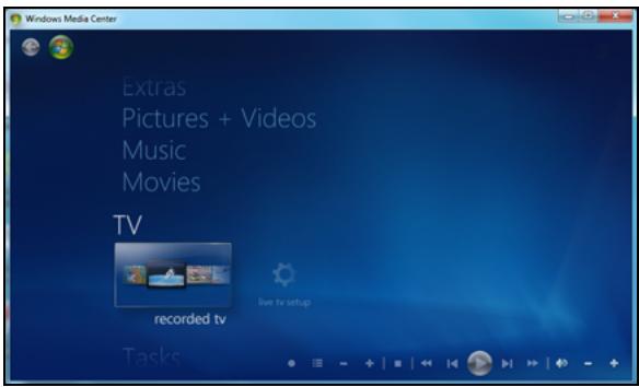 PACKARD BELL EN LJ65 - Windows Media Center (option) - 1