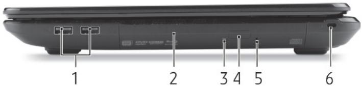 PACKARD BELL EN TV43HC - VUE DROITE - 1