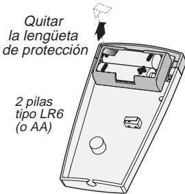 DELTA DORE CLLX - Colocar o cambiar las pilas - 1
