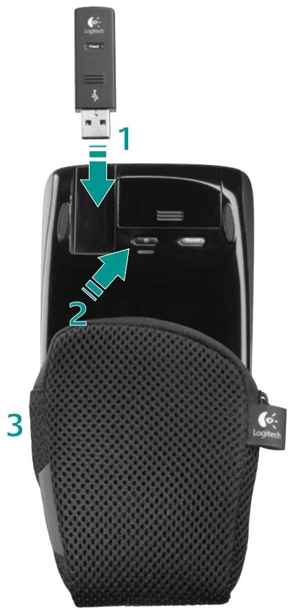 LOGITECH CORDLESS NUMBER PAD NOTEBOOKS - 10