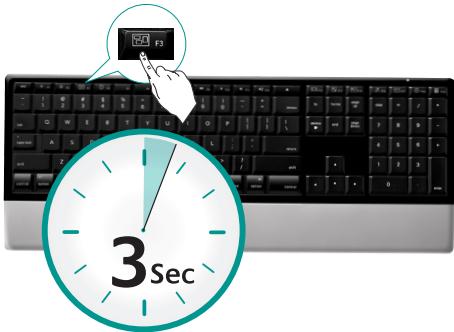 LOGITECH DINOVO KEYBOARD - Réaffection des touches f - 1