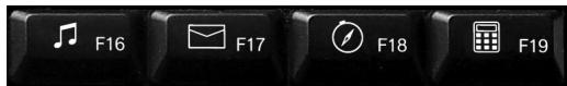LOGITECH DINOVO KEYBOARD - Zone d'applications - 1