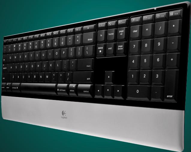 LOGITECH DINOVO KEYBOARD - diNovo Keyboard, Mac® Edition - 1