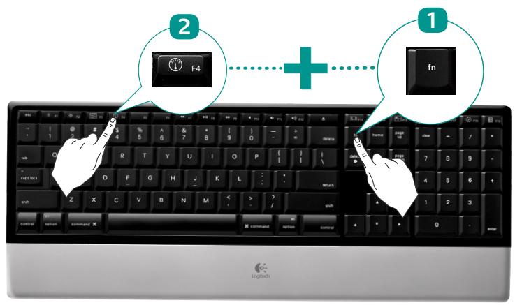 LOGITECH DINOVO KEYBOARD - 1