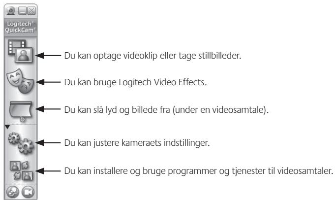 LOGITECH QUICKCAM PRO NOTEBOOKS - Funktioner i QuickCam-softwaren - 1