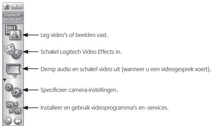 LOGITECH QUICKCAM PRO NOTEBOOKS - Functies van QuickCam-software - 1
