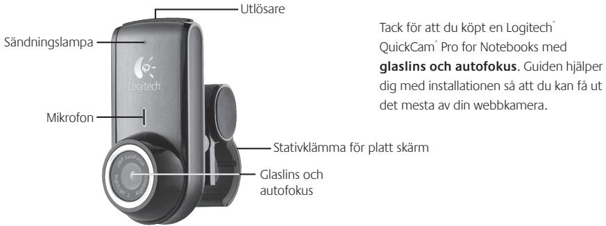 LOGITECH QUICKCAM PRO NOTEBOOKS - Svenska - 1
