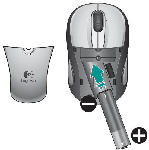 LOGITECH WIRELESS MOUSE M305 - 12
