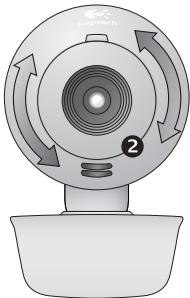 LOGITECH C160 - Vérification de la mise au point de la caméra web - 1