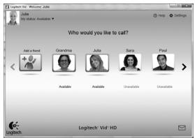 LOGITECH C160 - La webcam Web se entrega con Logitech Vid HD - 1