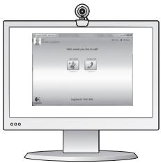LOGITECH C160 - Thank you for buying a Logitech webcam! - 1
