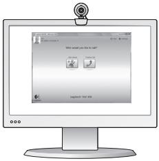 LOGITECH C160 - Vousetvenezd'acheter une camera Web Logitech et nous vous enfelicitons! - 1