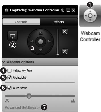 LOGITECH C160 - Ajuste de la CAMERA Web durante una videoconferencia - 1