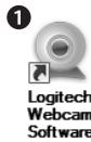 LOGITECH C260 - Accessing account settings and starting applications - 2