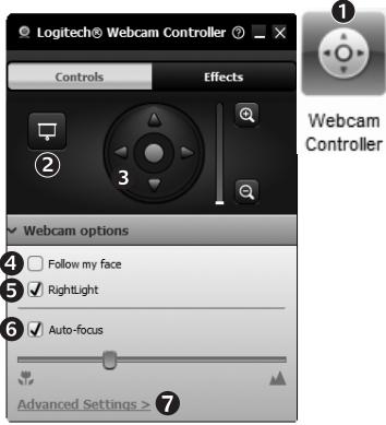 LOGITECH C260 - Fine tuning your webcam during a video call - 1