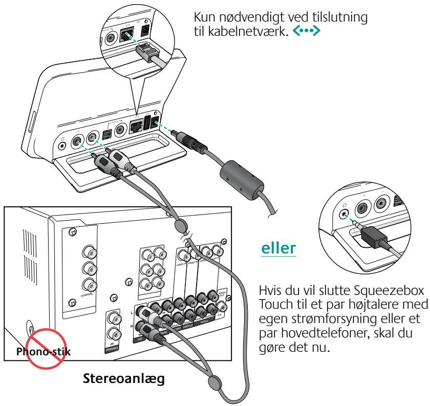 LOGITECH SQUEEZEBOX TOUCH - Trin 2: Tilmutining af Squeezebox - 1