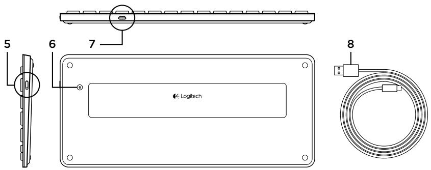 LOGITECH BLUETOOTH EASY-SWITCH KEYBOARD K811, BLUETOOTH ILLUMINATED KEYBOARD K810 - Ivwiia με to ποιóv - 2