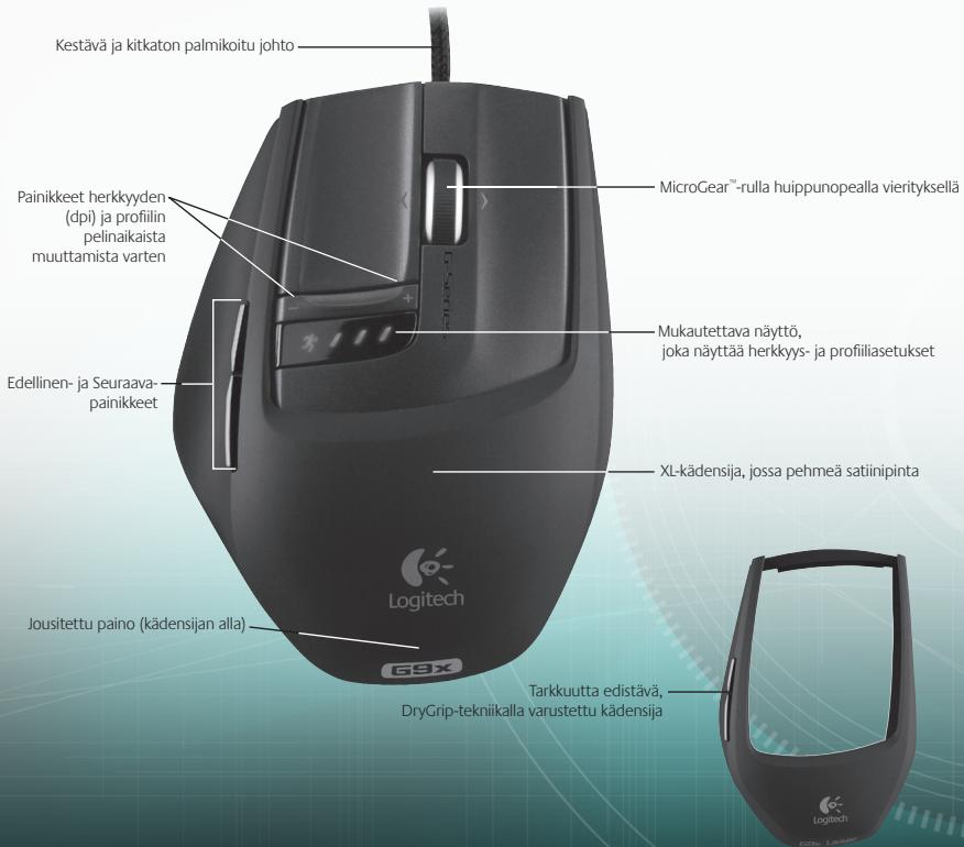 LOGITECH G300S - G9x Laser Mouse -hiiren ominaisuudet - 1