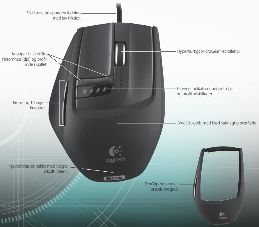 LOGITECH G300S - G9x Laser Mouse - Karakteristika - 1