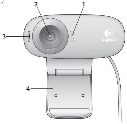 LOGITECH HD WEBCAM C310 - 4