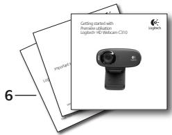 LOGITECH HD WEBCAM C310 - 2