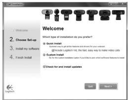 LOGITECH HD WEBCAM C310 - Configurar o Logitech Vid HD - 1