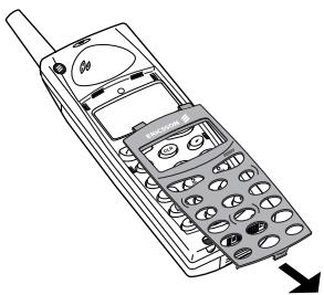 SONY ERICSSON A1018S - Changement de la façade façade - 3
