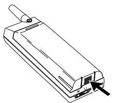 SONY ERICSSON A1018S - Retrait de la batterie - 1