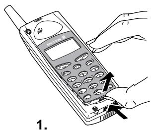 SONY ERICSSON A1018S - Changement de la façade façade - 1