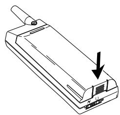 SONY ERICSSON A1018S - Mise en place de la batterie dans votre téléphone - 2