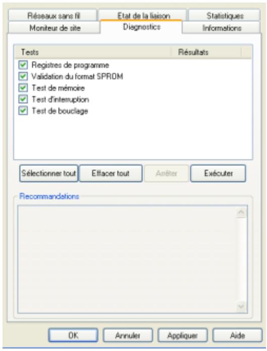 SONY ERICSSON GC89 - Pour exécuter des tests de diagnostic pour votre carte sony ericsson PC card - 1