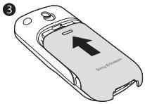 SONY ERICSSON J100I - Retirer la batterie et redémarrer le téléphone - 3