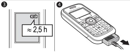 SONY ERICSSON J100I - Charger la batterie - 2