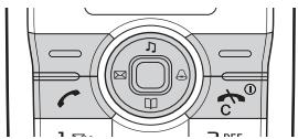 SONY ERICSSON J100I - Pour activer l'éclairage de l'affichage - 1