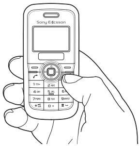 SONY ERICSSON J100I - Mettre le téléphone sous/hors tension - 1