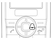 SONY ERICSSON J100I - Pour régler une alarme - 1