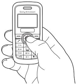SONY ERICSSON J100I - Navigation dans les menus du téléphone - 1