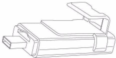 SONY ERICSSON MD300 MOBILE BROADBAND USB MODEM - Clip de fixation - 1
