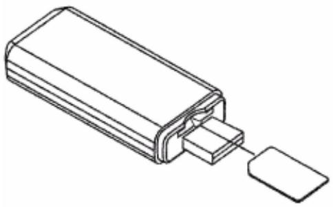 SONY ERICSSON MD300 MOBILE BROADBAND USB MODEM - Pour insérer la carte SIM - 1
