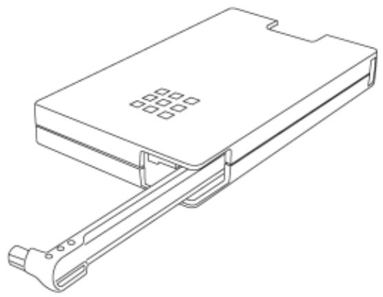 SONY ERICSSON PC300 - Pour ranger l'antenne facultative - 2