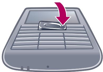 SONY ERICSSON CEDAR - Navigation - 1