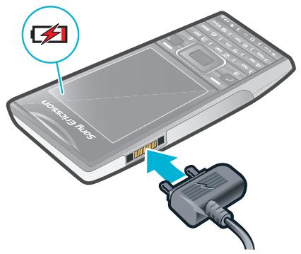 SONY ERICSSON ELM - Chargement de la batterie - 1